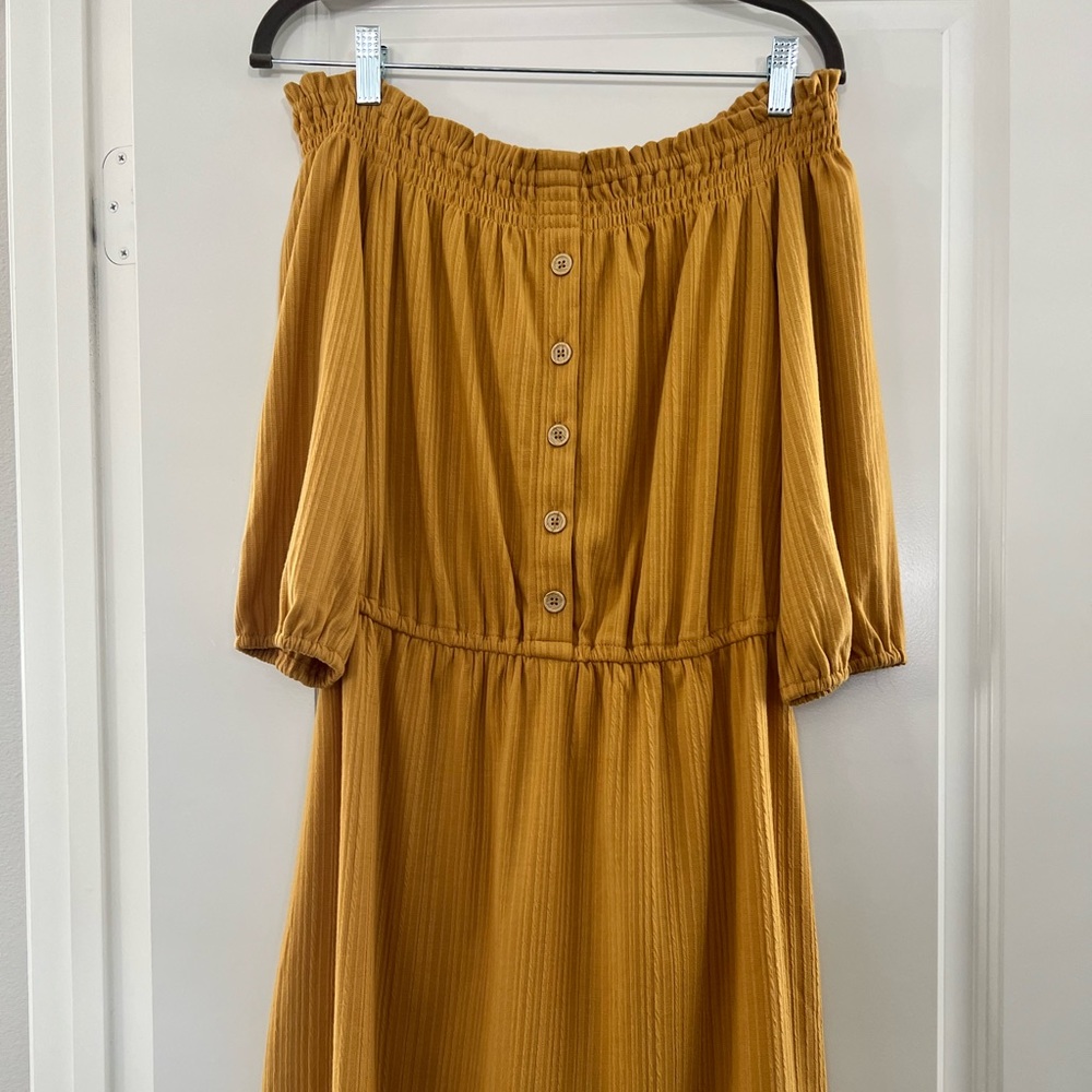 Off the shoulder dress new with tags